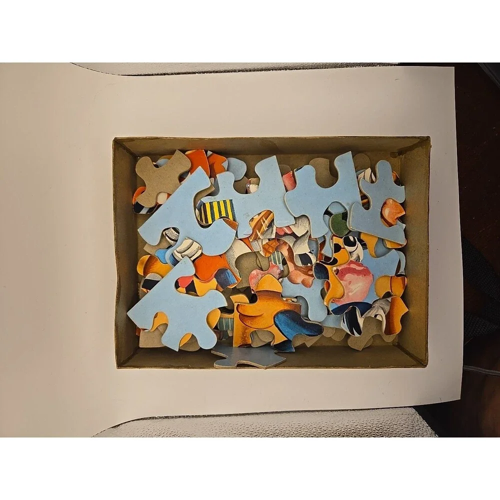 Woody Woodpecker Whitman Jr. Jigsaw Puzzle, Vintage, Complete in Box 4409-29